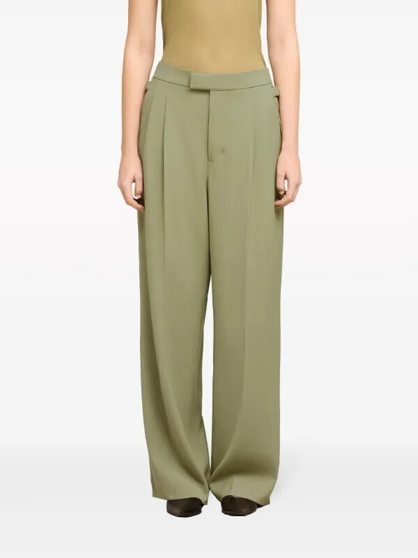 AMI Paris straight-leg twill trousers