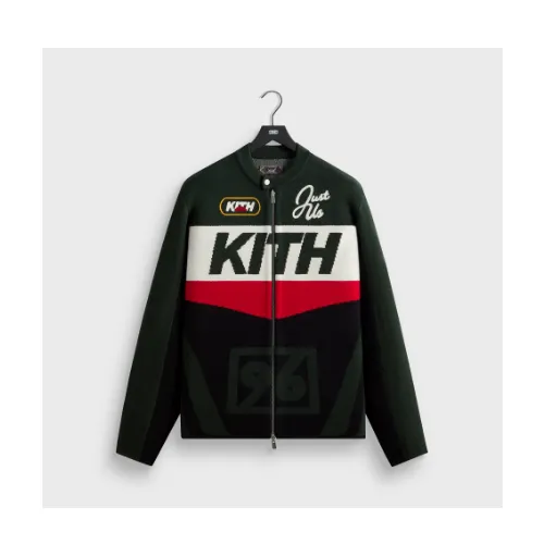 KITH Kith Knit Moto Full Zip Jacket