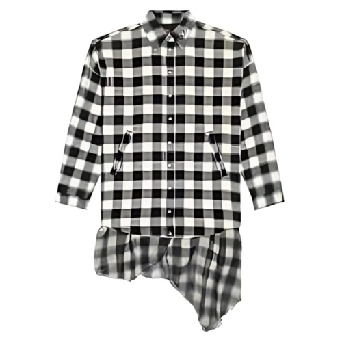 DIESEL ワンピース シャツ チェック柄