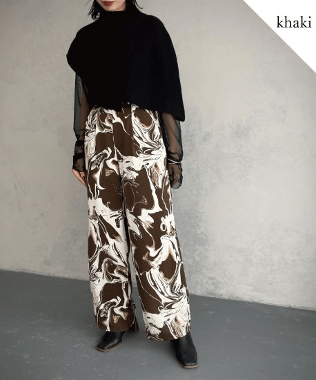 &g’aime Marble slacks/988-61612