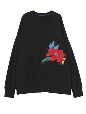 UN3D. FLORA PATCH SWEAT