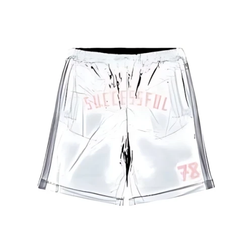 DIESEL ショートパンツコットンプリントロゴ