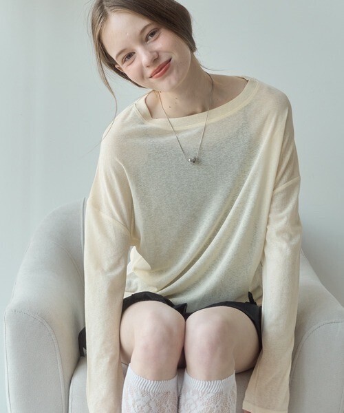 Birthday room シアーカラートップス / sheer color tops