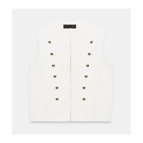 ZARA ボタンベストトップス