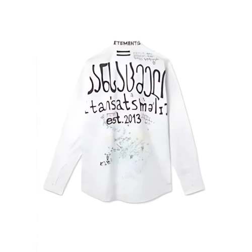 VETEMENTS Scribble 2013 Shirt