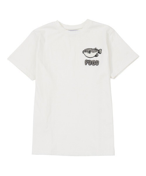 PUNYUS フードサガラ刺繍Ｔシャツ