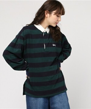 STUSSY Big Rugby Top