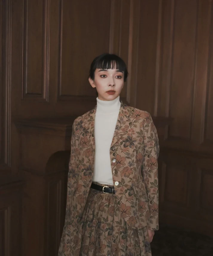 foufou jacquard jacket "viatic"