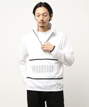 PUMA トレーニング グラフィック ウーブン ハーフジップ ジャケット