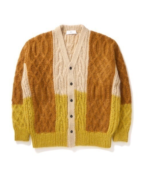 TOGA VIRILIS Cable knit Cardigan トーガ ビリリース カーディガン