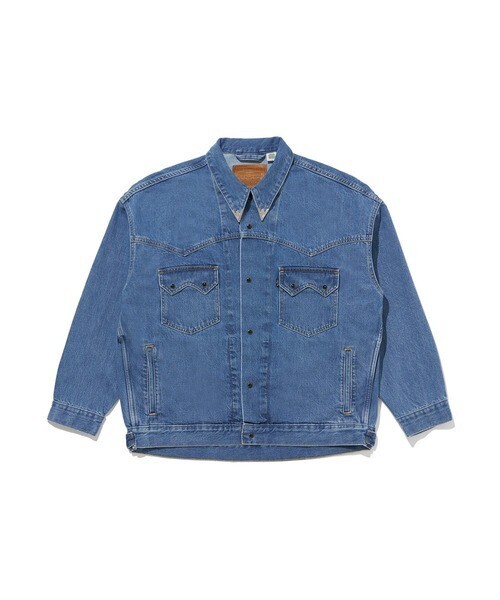 Levi's ウエスタン トラッカージャケット ミディアムインディゴ THIS IS FAMILIAR