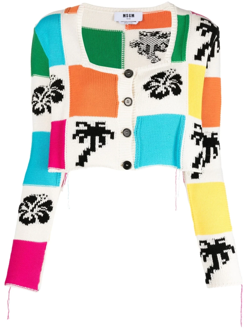 MSGM チェック トップ