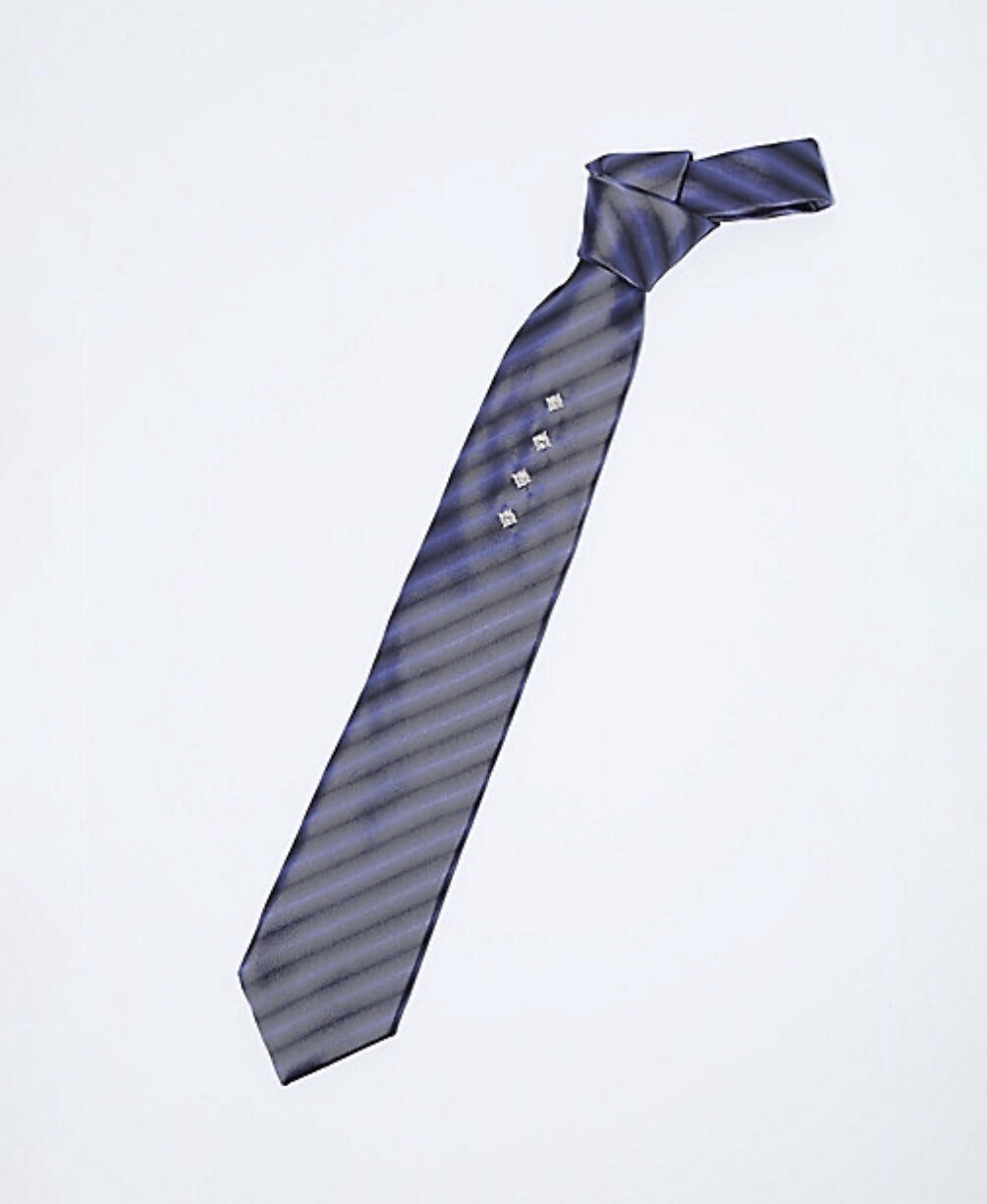 TOGA Metal concho tie purple