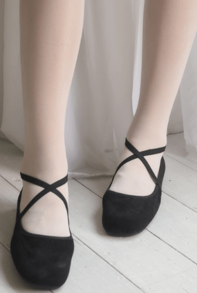 Birthdayroom suede-like ballet flats