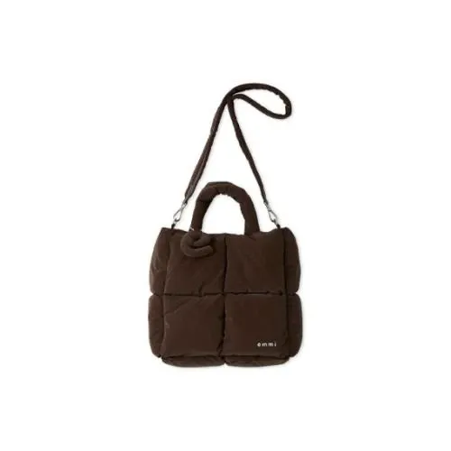 emmi ecoパデットビッグショルダーバッグ