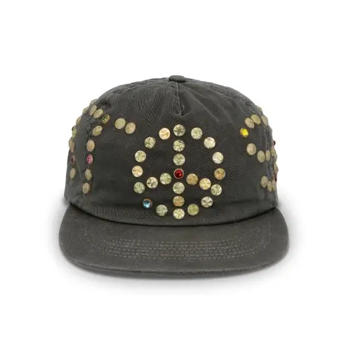 SATOSHI NAKAMOTO Studded Wrap Around Hat