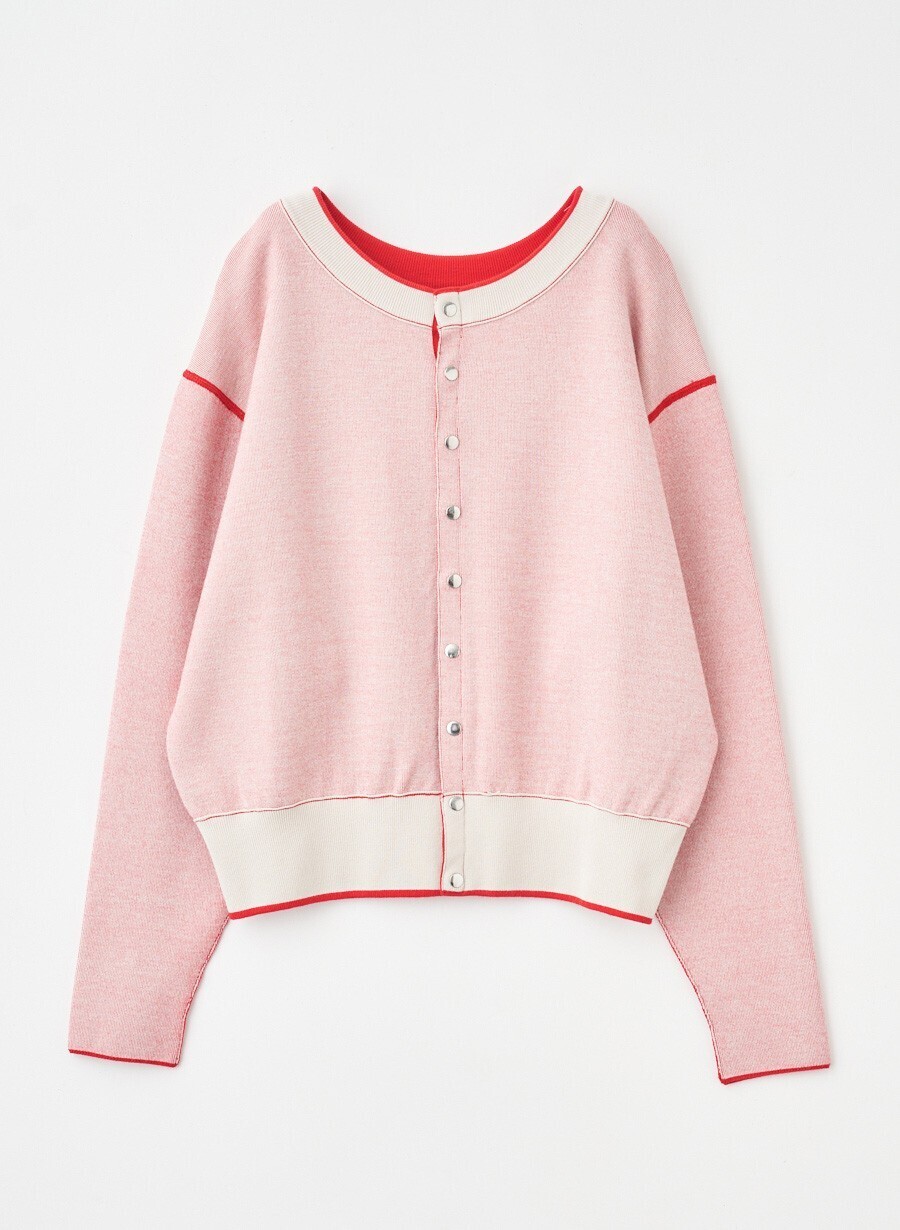 LOUNIE リバーシブルニットプルオーバー