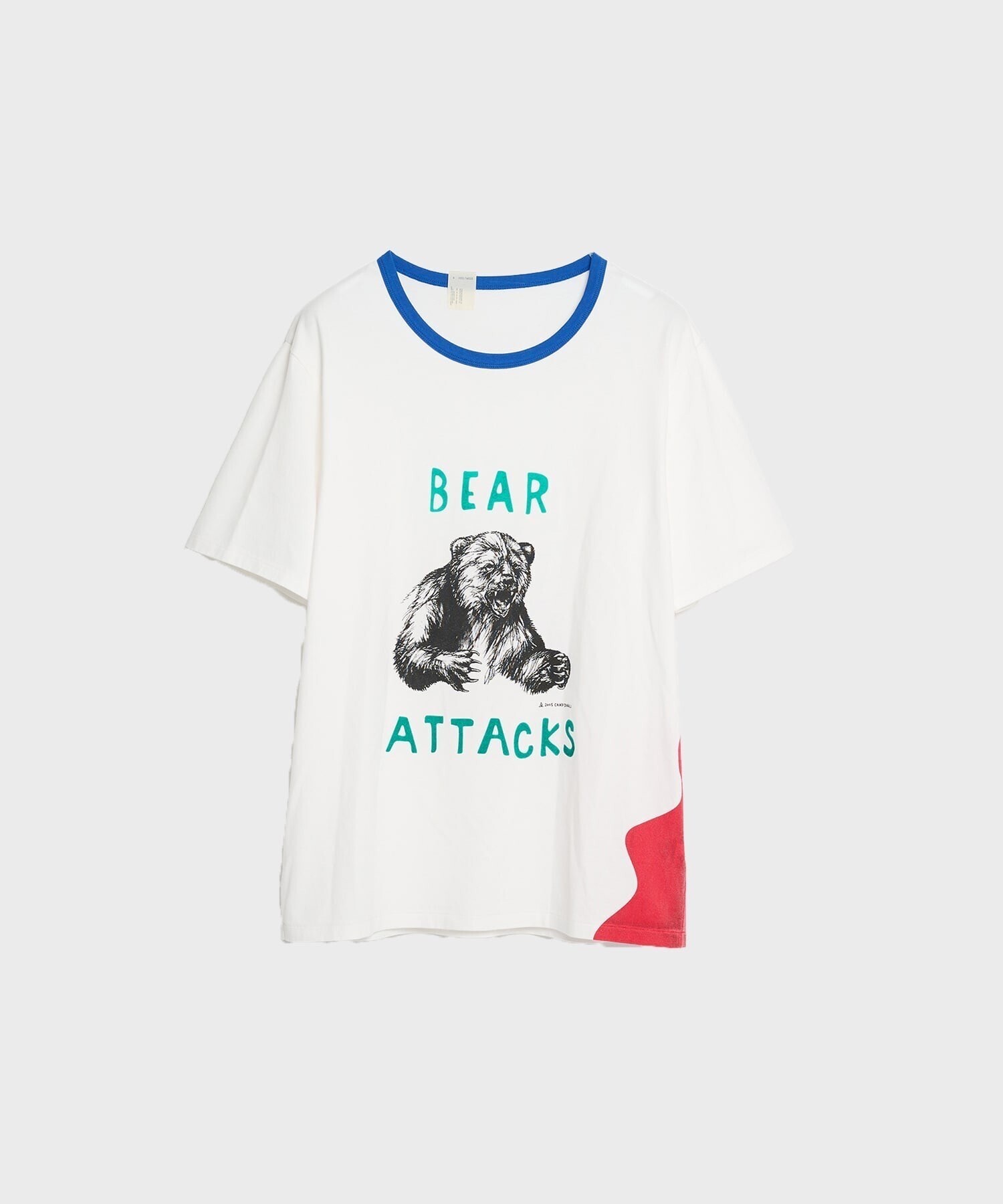 N.HOOLYWOOD <別注>復刻 BEAR ATTACKS Ringer T-SHIRT