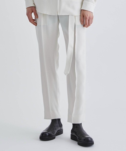 CULLNI STUDIOUS別注 BELTED SLACKS