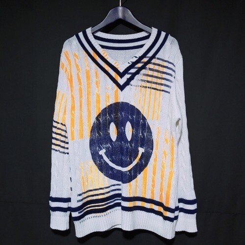 PUZZLE Re1046: SMILEY CHECK CHILDEN KNIT