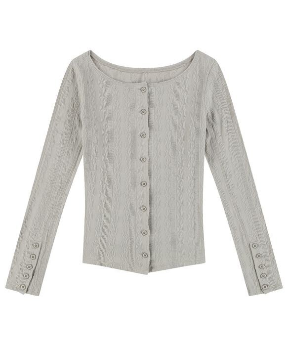 COYSEIO 2WAY LONGSLEEVES SAND