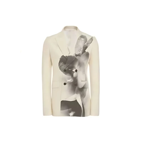 Alexander McQueen オーキッド ダブルブレストジャケット