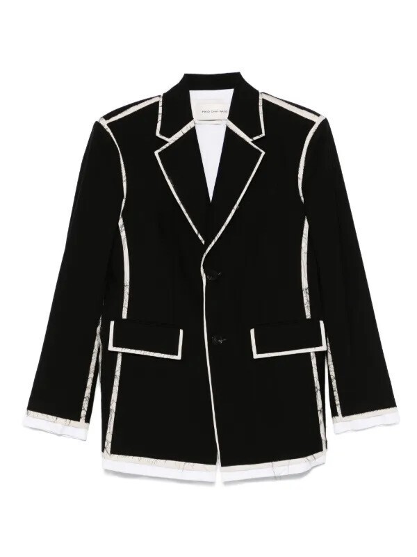 Feng Chen Wang open-back blazer