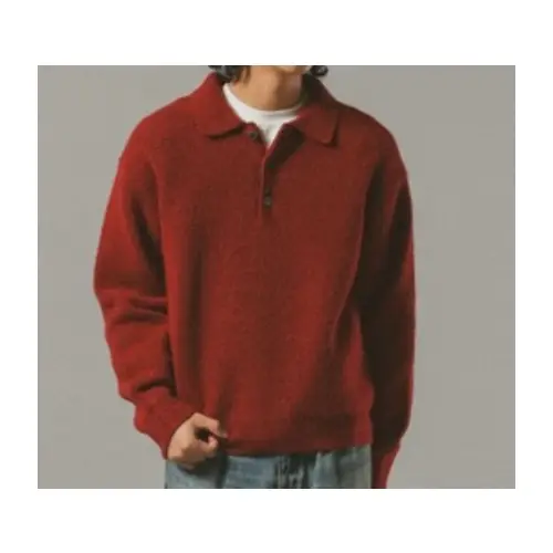RAGEBLUE Relax Fit WOOLY Knit Polo