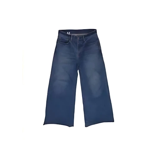 M super flare denim pants