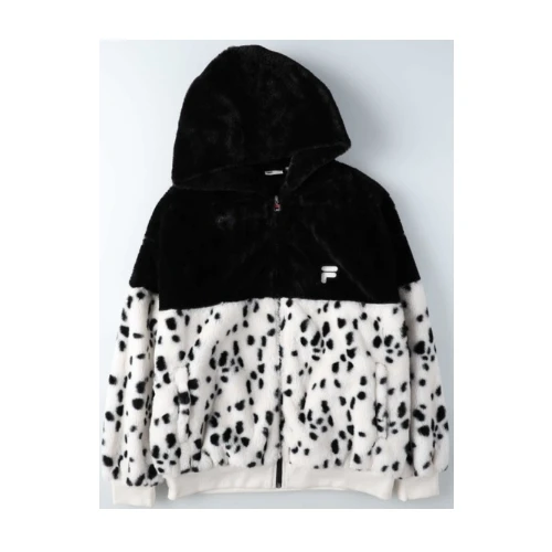 FILA 【FILA別注】切替フェイクファーアウター