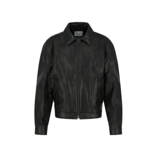 AMOMENTO synthetic leather blouson