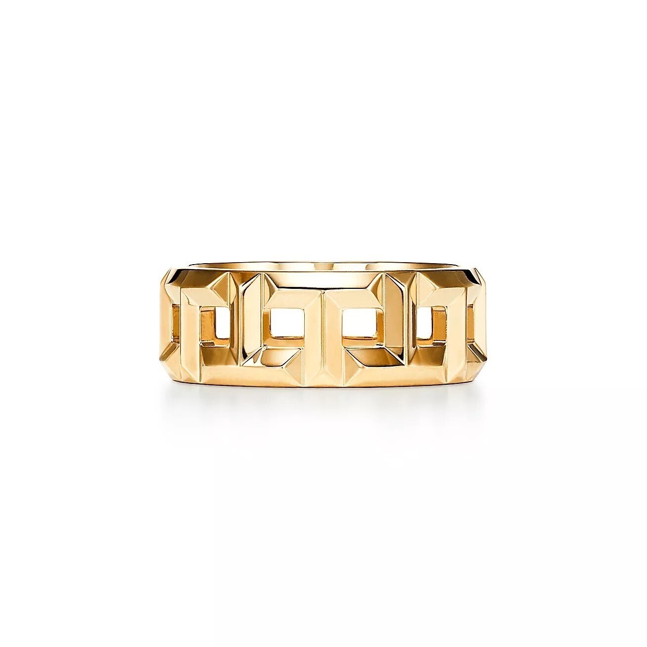 Tiffany & Co. トゥルー 8mm リング 18K ゴールド