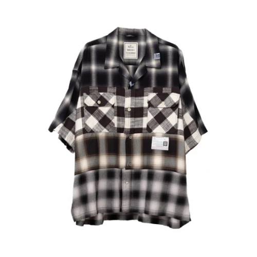 MIHARA YASUHIRO 4-Cuts H/S Check Shirt