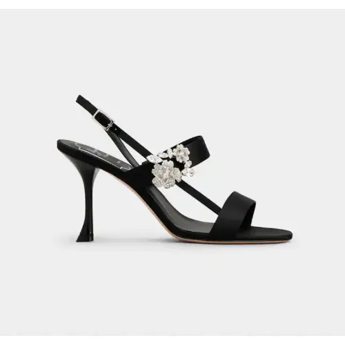 Roger Vivier エフロレッセンス サテン サンダル