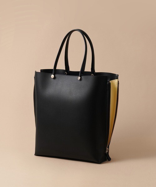 E'POR 【A4対応】Y BAG Large（サイドジップ縦型トートバッグ）