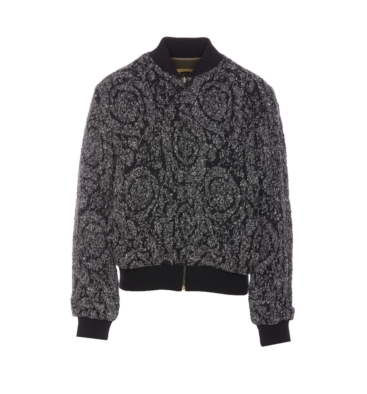 Versace リバーシブル ジップ ボンバー ジャケット