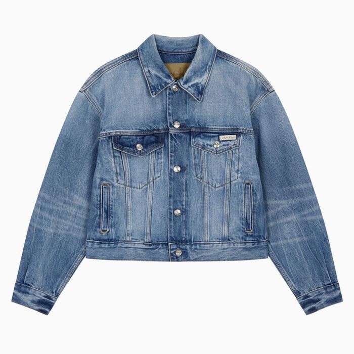 Calvin Klein Cotton Selvage 90's Trucker Jacket