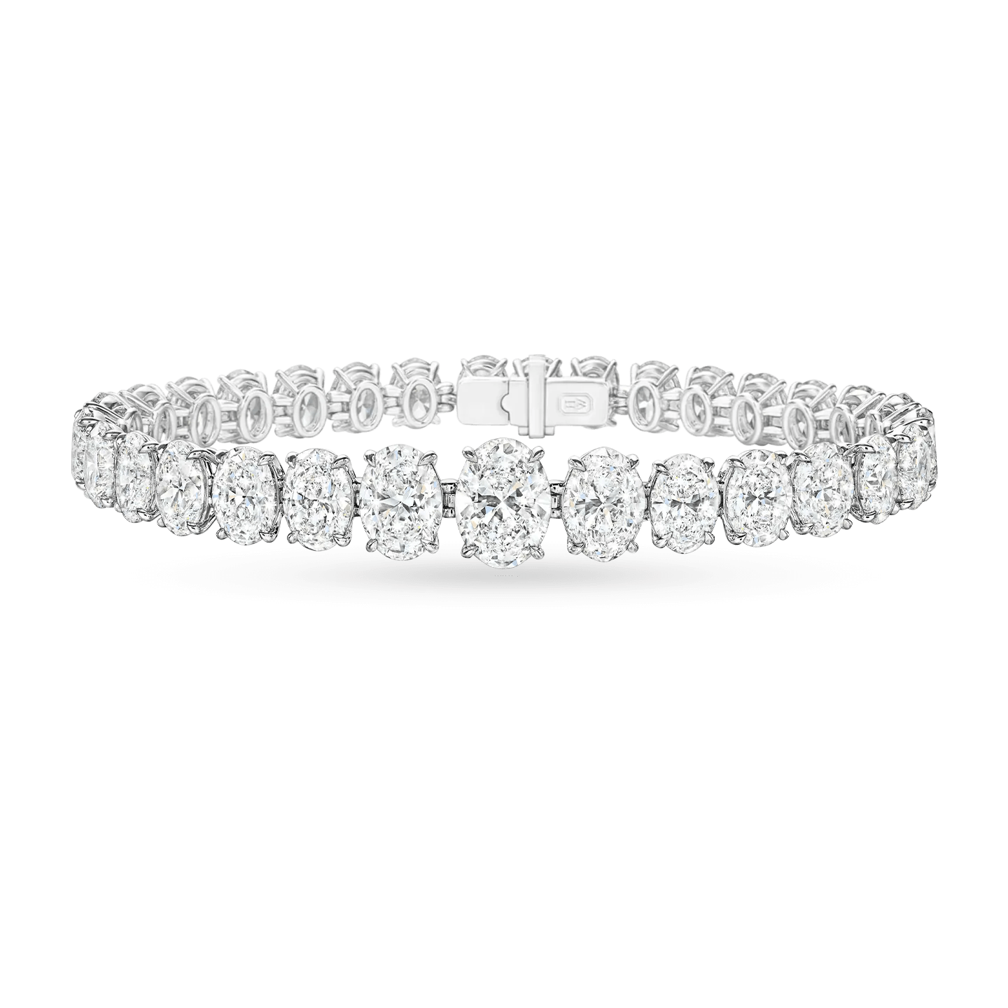 Harry Winston オーバルシェイプ・ダイヤモンド・ブレスレット
