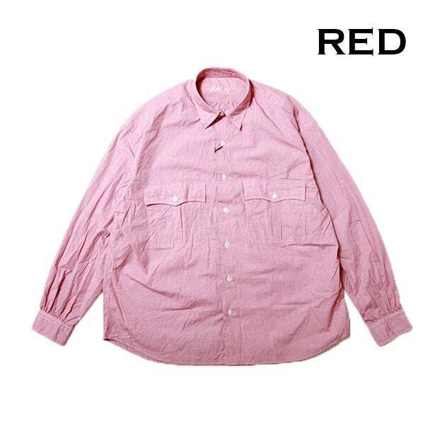 Porter Classic ROLL UP NEW GINGHAM CHECK SHIRT