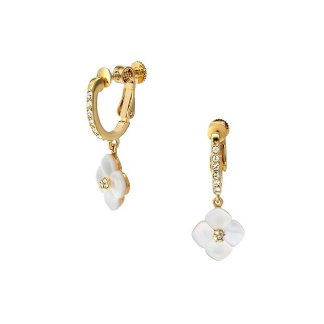 VENDOME BOUTIQUE シェルフラワー イヤリング