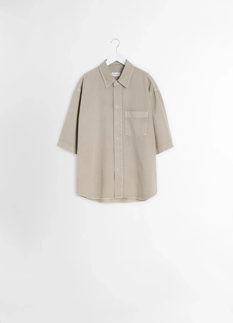 LEMAIRE 半袖デニムシャツ