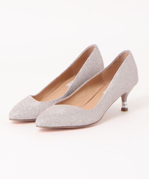 JILL STUART アーモンドトゥアシンメトリーパンプス