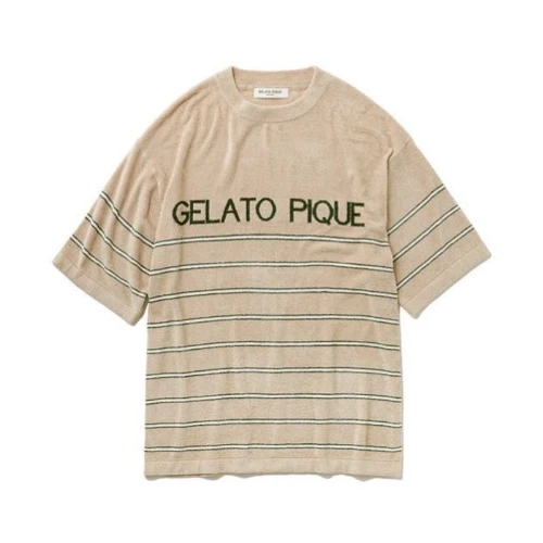 Gelato pique ’スムーズィー’liteボーダープルオーバー