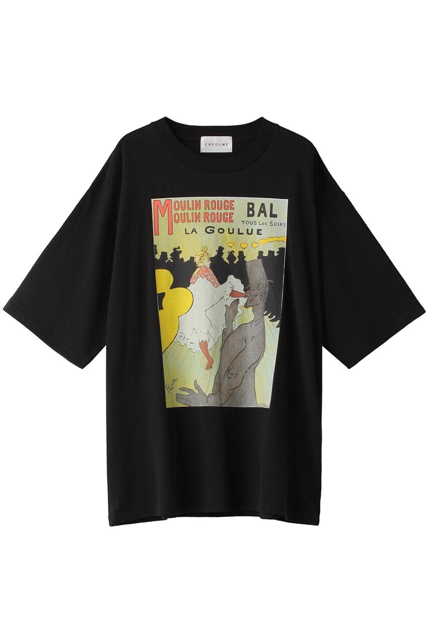 CREOLME グラフィックアートロンT