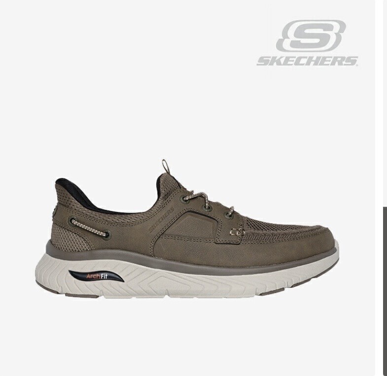 SKECHERS Slip-Ins Relaxed Fit Arch Crosser Dermot