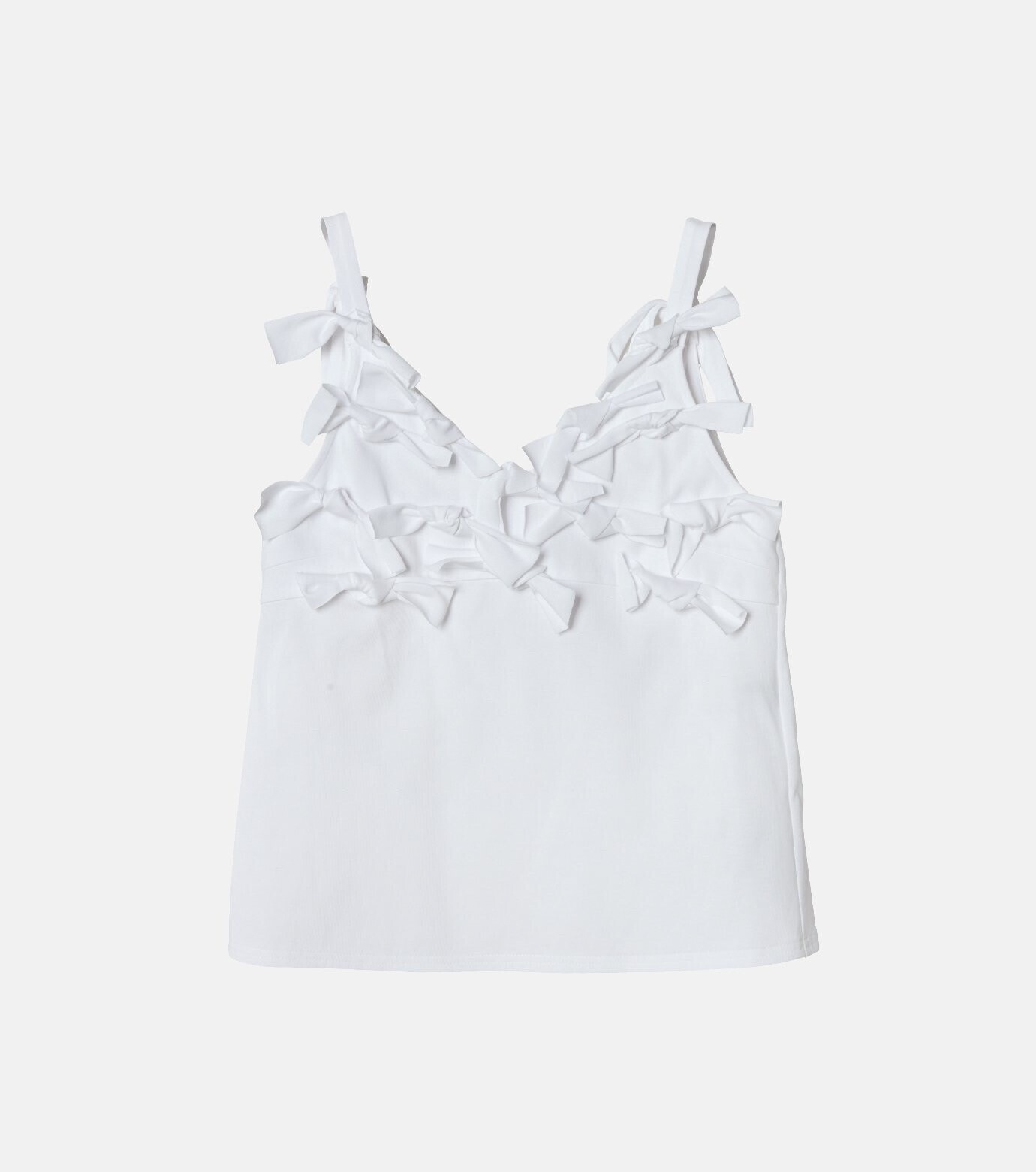 LE CIEL BLEU Bow Jersey Cami Top