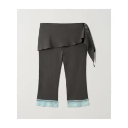 ASURA LACE LAYERED CAPRI PANTS