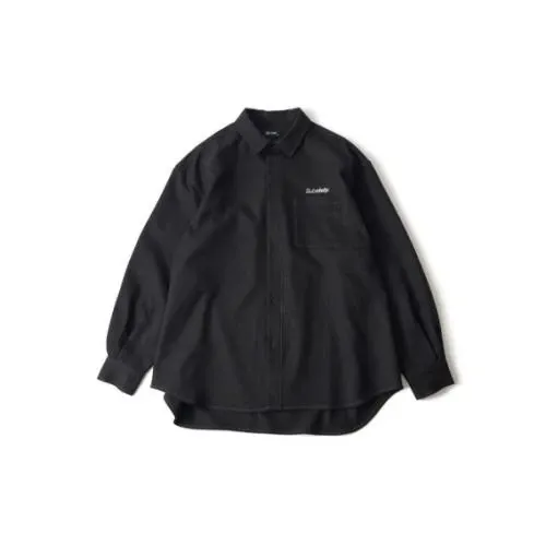 Subciety WOOL-LIKE LOOSE SHIRT