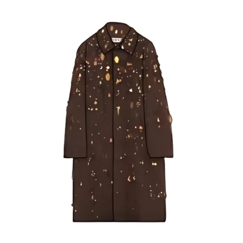 LOEWE エンベリッシュド ロング コート
