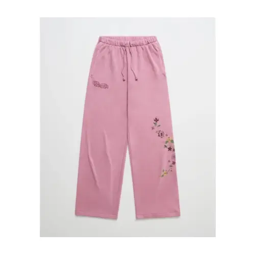 Office Kiko Floral Straight Leg